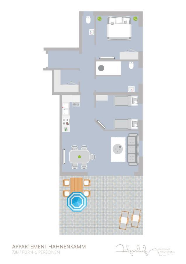 Panorama Appartements Filzerhof Kirchberg in Tirol Zewnętrze zdjęcie